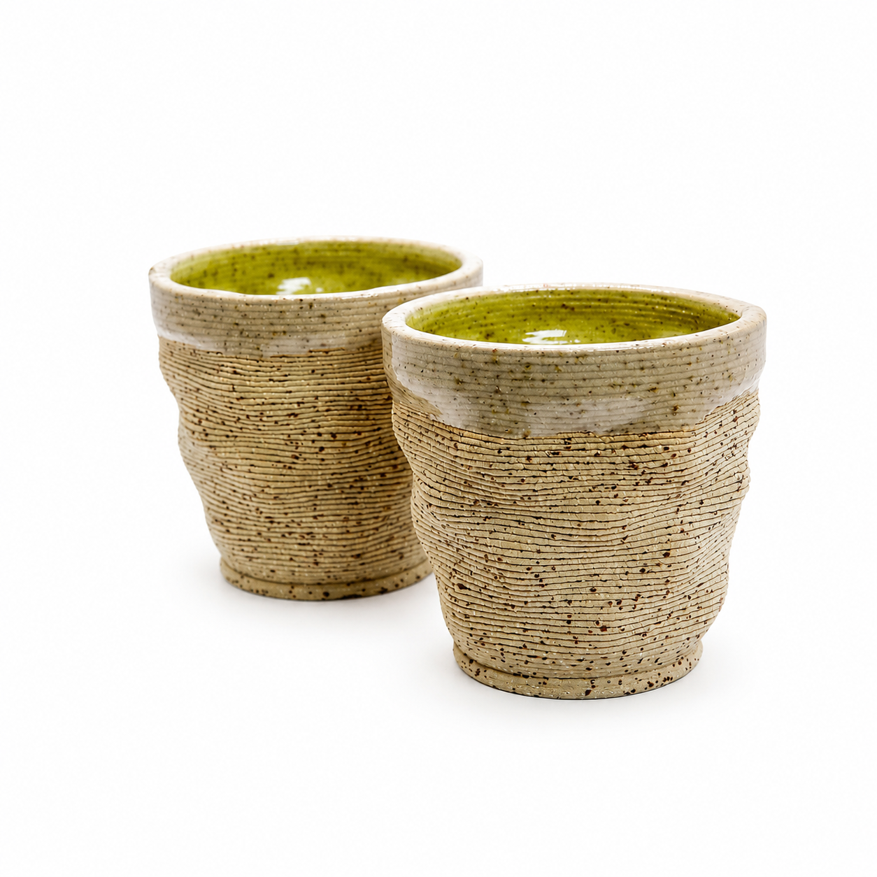 3D Printed Ceramic Coffee Mug Loli Cortado – Green